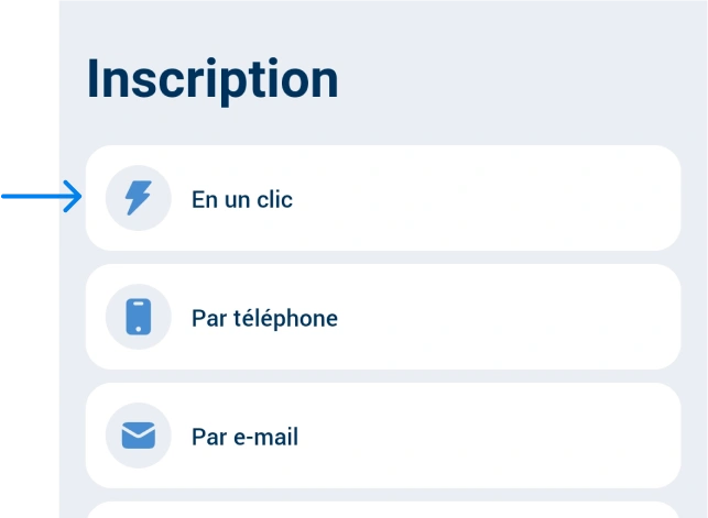 Méthodes d'inscription disponibles 1xBet apk RDC